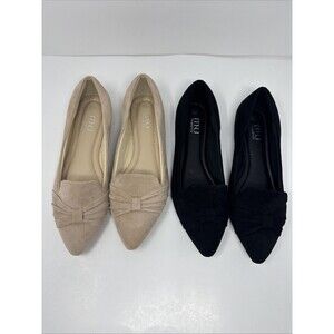 2x Musshoe Loafers for Women Soft Comfortable Pointed Toe Flats Shoes Size 9.5